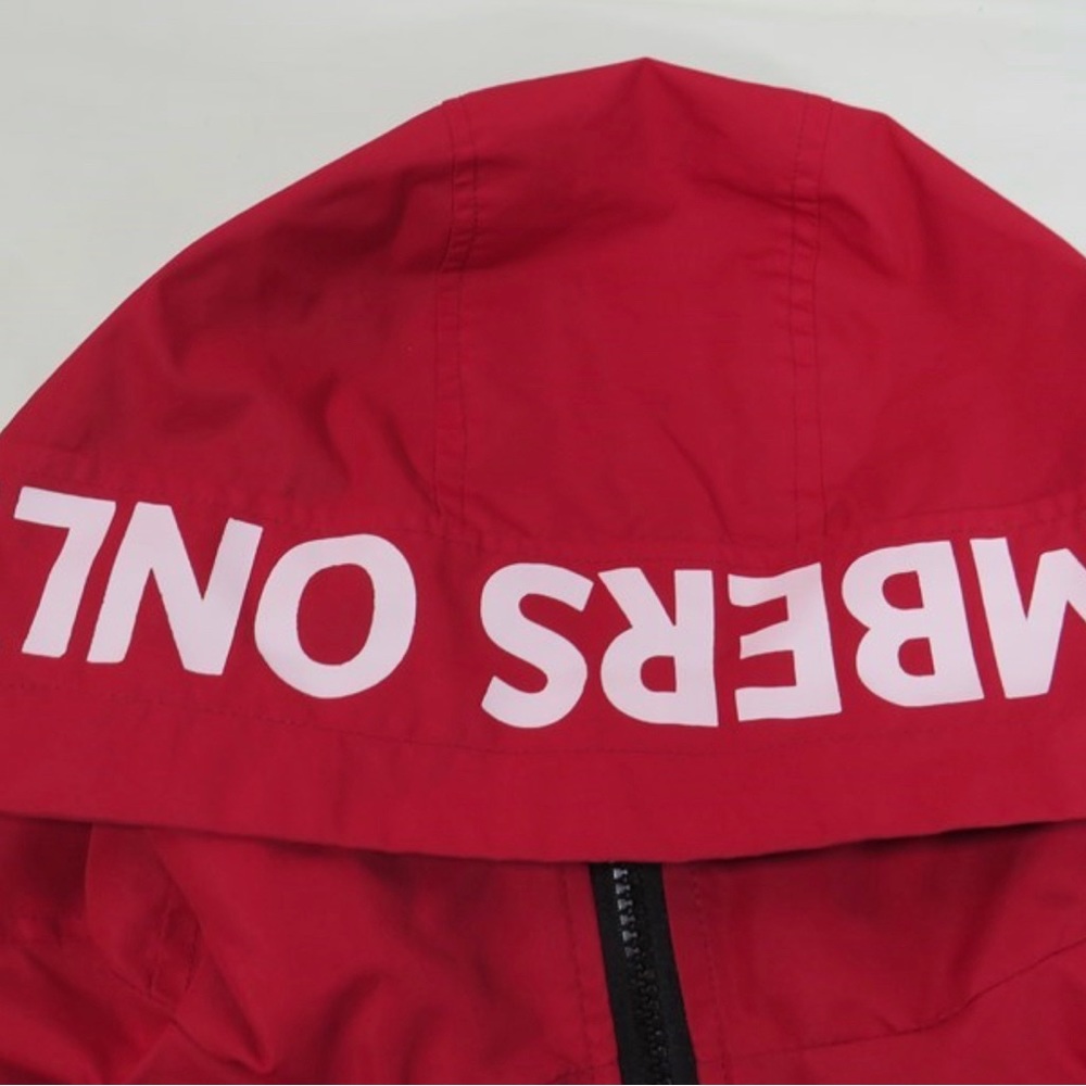 Members Only Quarter Zip Pullover Jacket - Red, W… - image 4